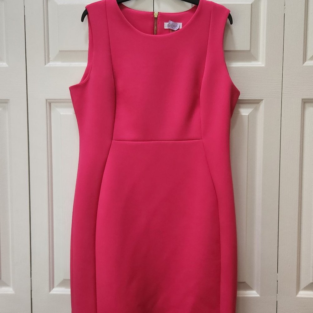 Calvin Klein Dress Pink Sleeveless